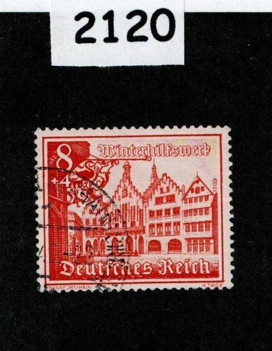 Used stamp Scott B164 1939 Winter relief Culture fund Germany #2120