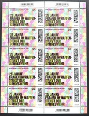 GERMANY 2026 WOMEN IN GERMAN ARMY €0.95 Mi. 3973 SHEET/NEW SHEET GERMANY