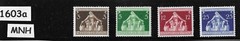 MNH Stamp set Sc 473-476 Mother and Children 1936 Third Reich Germany #1603a