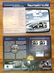 Memorial Sheet Space Patrol Orion No. 3260 EB 6/2016 BRD ESST Berlin