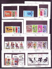 GERMANY USED SELECTION. (106) DIFFERENT ITEMS. SOUND F-VF. SCV $513