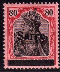 Saar 1920 MI 16 signed Brun MLH VF