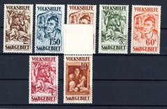 Saar 144/50 Luxury ** MNH Post Fresh 450EUR (CA9865)