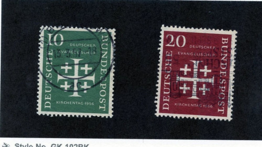 GERMANY(BUND) Sc 744-5(MI 235-6)VF USED $18