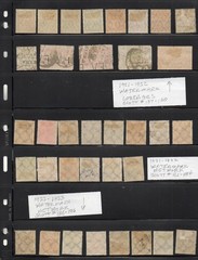 GERMANY COLLECTION OF 124 STAMPS 1921-1923 MINT HINGED & USED