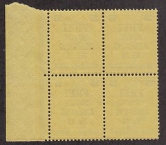 KAPPYSSTAMPS ID7996 GERMANY PRUSSIA OL6 MINT BK/4 HINGED BLOCK VF VERY FINE