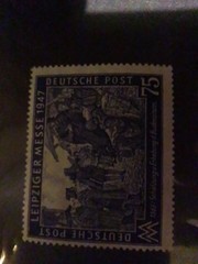 Leipzig Spring Fair 1947 1948 Germany Stamps Deutsche Post Soviet Occ. Zone