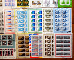 Bund ten sheet collection 34 KB stamp FRG 10 rubber ESST Bonn