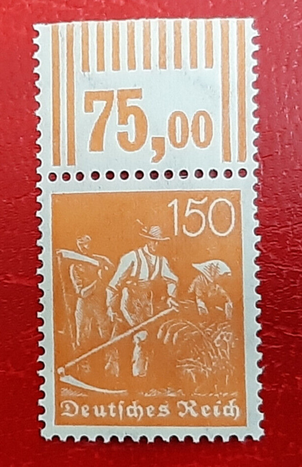 Germany Stamp Deutsches Reich 150 Pfennig 1921 Michel Nr. 189 WZ 2 (21901)