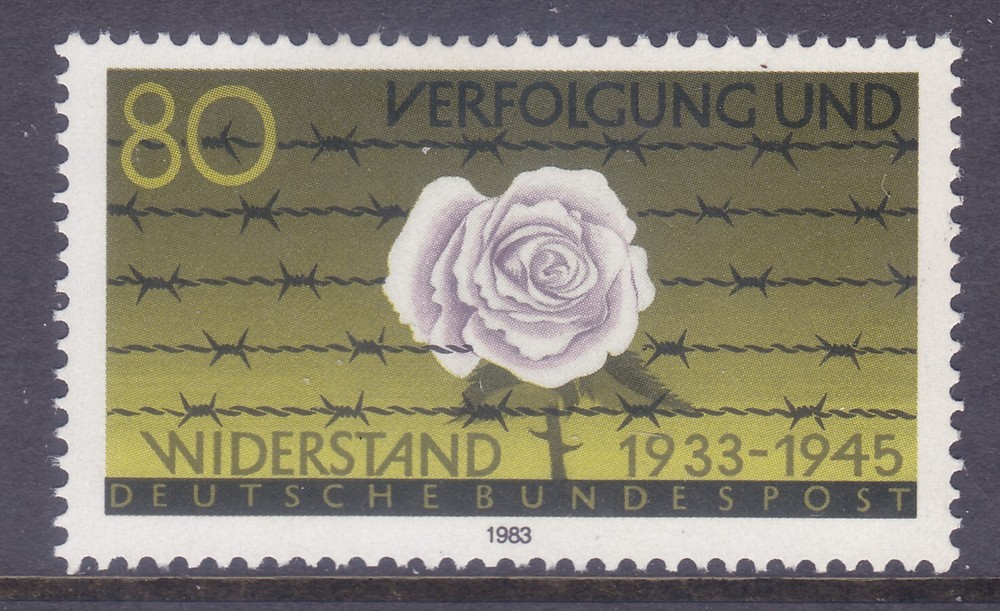 Germany 1386 MNH 1983 Persecution and Resistance 1933-1945 Issue VF