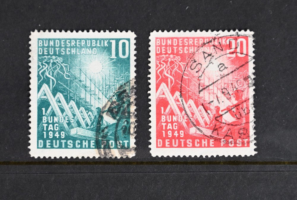 Germany Scott # 665-666 VF Used (1949) Stamps Cat $34
