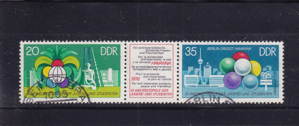 DDR used 2345-6 Scott 1933-4 Youth Games