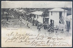 1903 German West Africa Togo RPPC Postcard Cover To Erfurt Market Street