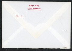 East Germany to West Germany Inter-German Express Mail Berlin Fürth Cold War