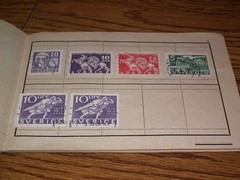 Auswahl-Heft fur Briefmarken Reich Stamps from Germany, East and North Europe