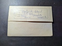 1943 Germany Auschwitz Concentration Camp Cover to Krakau Poland