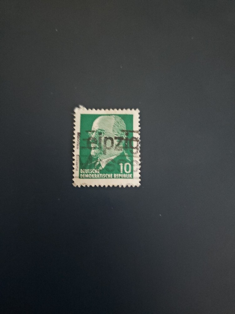 West Germany – 1954 – Professor Dr. Th. Heuss – 10Pfg – Used – #05