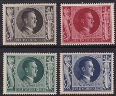 Authentic Stamp Germany Selection 1943 WWII Military Hitler 54th MNH