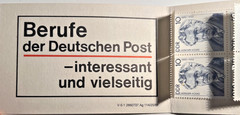 DDR East Germany 1990 DRESDEN 10 STAMP BOOKLET Mic SMHD48 MNH Erich Weinhart 9E