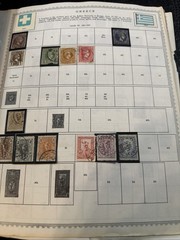 Worldwide Minus Stamp Album Greece To Luxembourg ALBUM (nbs12) 2700+ Stamps