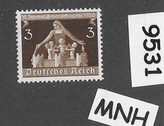 MNH Stamp Sc 473 / 1936 Germany Third Reich Municipalities congress #9531