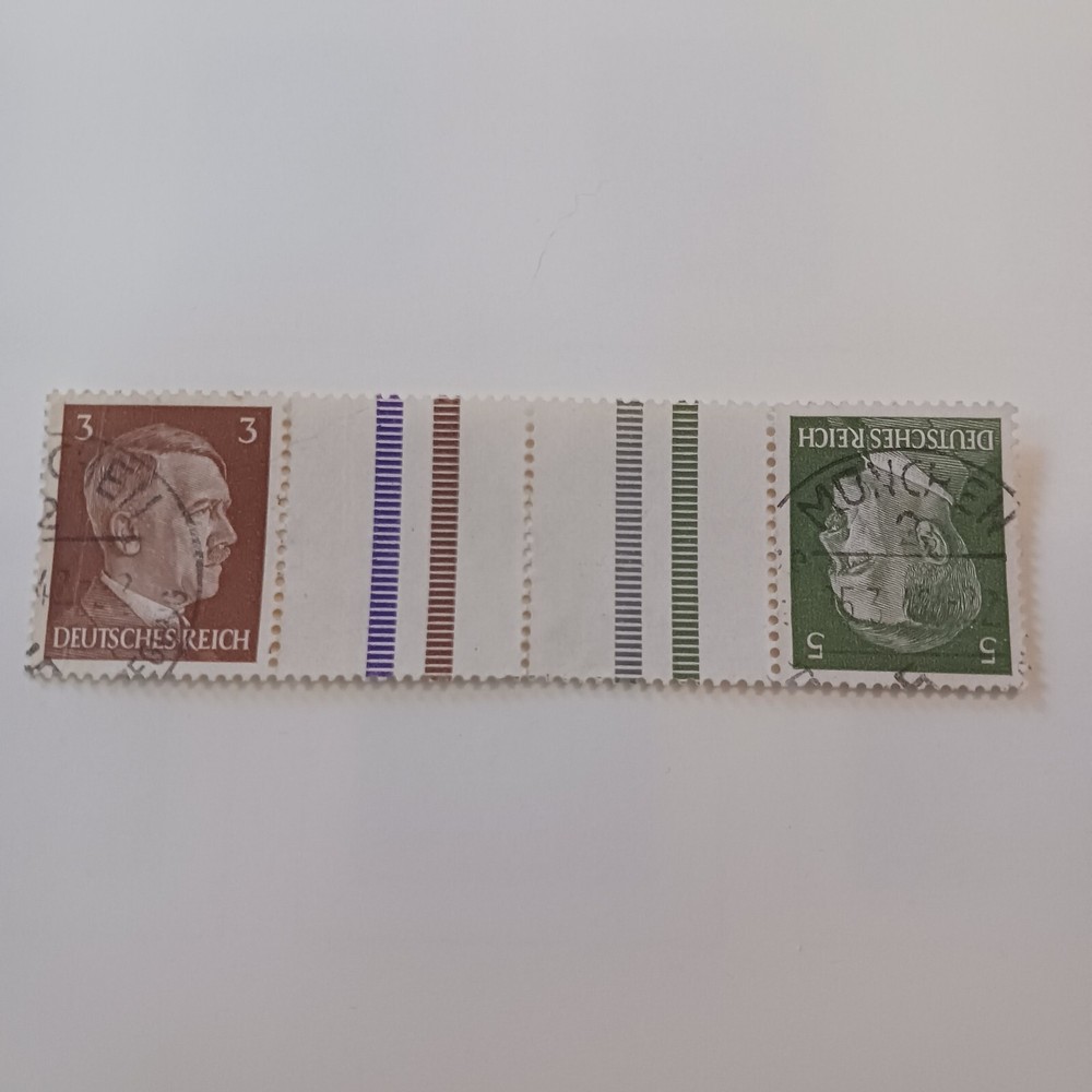 Germany 1941-42 Se-TENANT pairs(3) Used-Hinged FINE