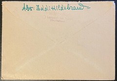 1948 Germany #638,#647 on cover, Tostedt to US; buildings topical *d