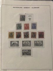 Germany DEUTCHE REICH TO 1960 STAMP COLLECTION IN ALBUM (61 Pages)