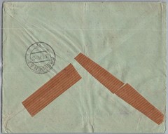 GERMANY 1944 WWII POSTAL HISTORY REGISTERED FIELDPOST COVER ADDR DRESDEN