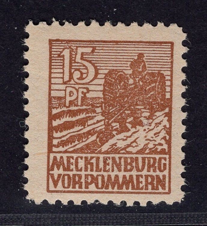 Allied occupation SBZ Michel No. 37d mint never hinged, inspected