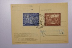 Germany 1948 – Leipzig Fair – Postcard – F54713