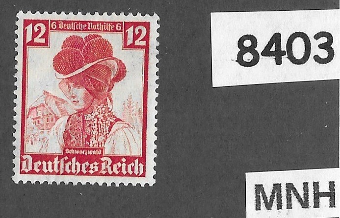 MNH Stamp B74 / 1935 Germany Third Reich / German states / Black forest #8403