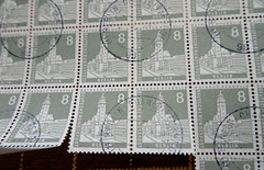 98 x Berlin No. 143 sheets – pcs Stempel Charlottenburg Michel €980.00 used