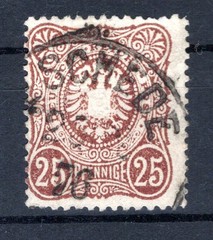 DR-Pfennigzeit 35Ca FORMAT Used Stamped BPP 170EUR (GA1490