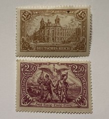 1920 GERMANY STAMPS #113-114 MH ORIGINAL GUM