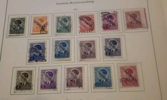 Germany WWII Military Serbia Serbien Collection Lot On Pages Mnh Mh Used