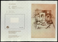 GERMANY FOLDER BDPH 1982 STAMP DAY – ONLY FOR MEMBERS !!!