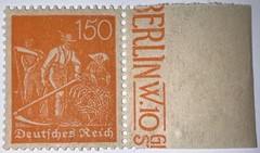 Travelstamps: 1922 Germany DR Deutsches Reich 150pf Stamp Scott #175 MNH OG