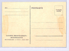 SAAR FDC *HENRI DUNANT* 1953 TAG DER BRIEFMARKE Dudweiler Germany XM100