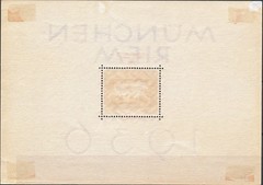 GERMANY, S/C# B105 Munich Horse Race S/S, Mint H (see scan)