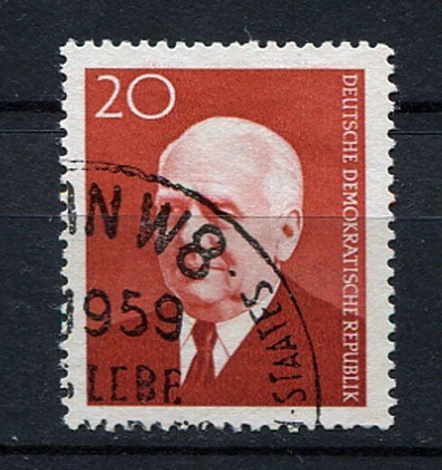 Germany – DDR : Pieck birthday stamp from 1959 – used