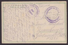GERMANY 1916, Fieldpost card, N. Bogdanov-Belsky, Seeing off a recruit