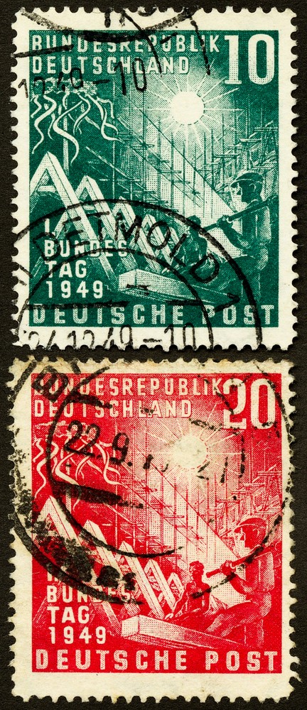 Germany Stamps # 665-6 Used VF Scott Value $35.00
