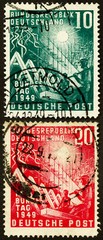 Germany Stamps # 665-6 Used VF Scott Value $35.00