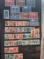 pre, during and post ww2 german stamps
