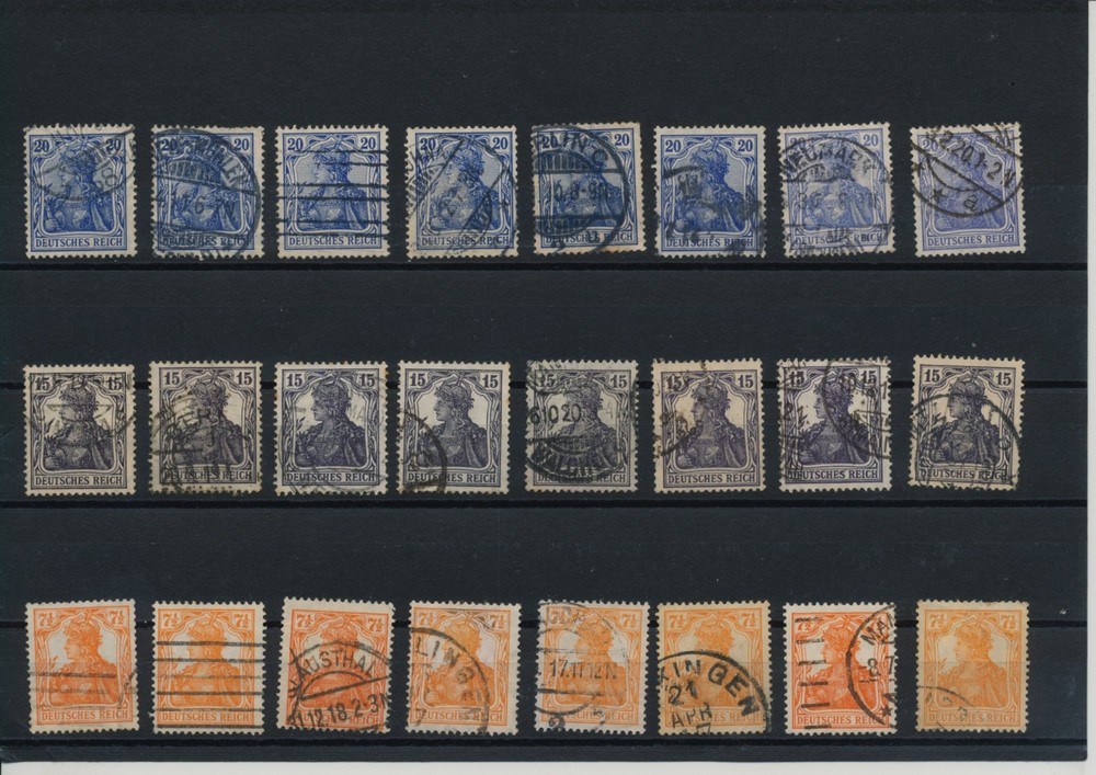 Germany, Deutsches Reich, Nazi, liquidation collection, stamps, Lot,used (BP 15)