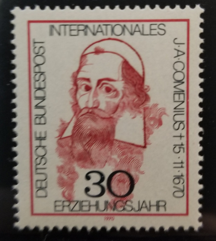 Germany 1970 Comenius 30 Pf MNH Scott 1033