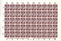 Stamp Germany Mi 540 Sc 432 Sheet 1934 3rd Reich Franz Luderitz Colonial MNH
