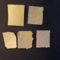 30 Germany Deutsches Reich/DDR Used Postage Stamp Lot Handstamped 3-40 Pf