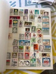 Germany (mostly DDR) Used Stamp Collection Lot in Stockbook (some duplicates)
